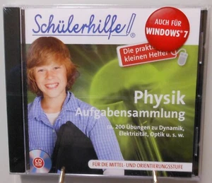 Physik Software Schule PC CD-ROM Schülerhilfe Aufgabensammlung 200 Übungen #T337 - Bild 1 von 2