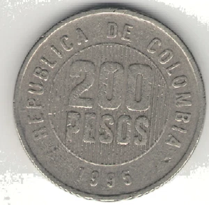 Colombia - 200 Pesos - 1995 (#2) - Picture 1 of 2
