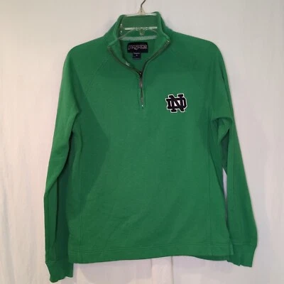 Sudadera Notre Dame Mujer Mediana Cuarto Cremallera Jansport Polar  Foto 1 de 4