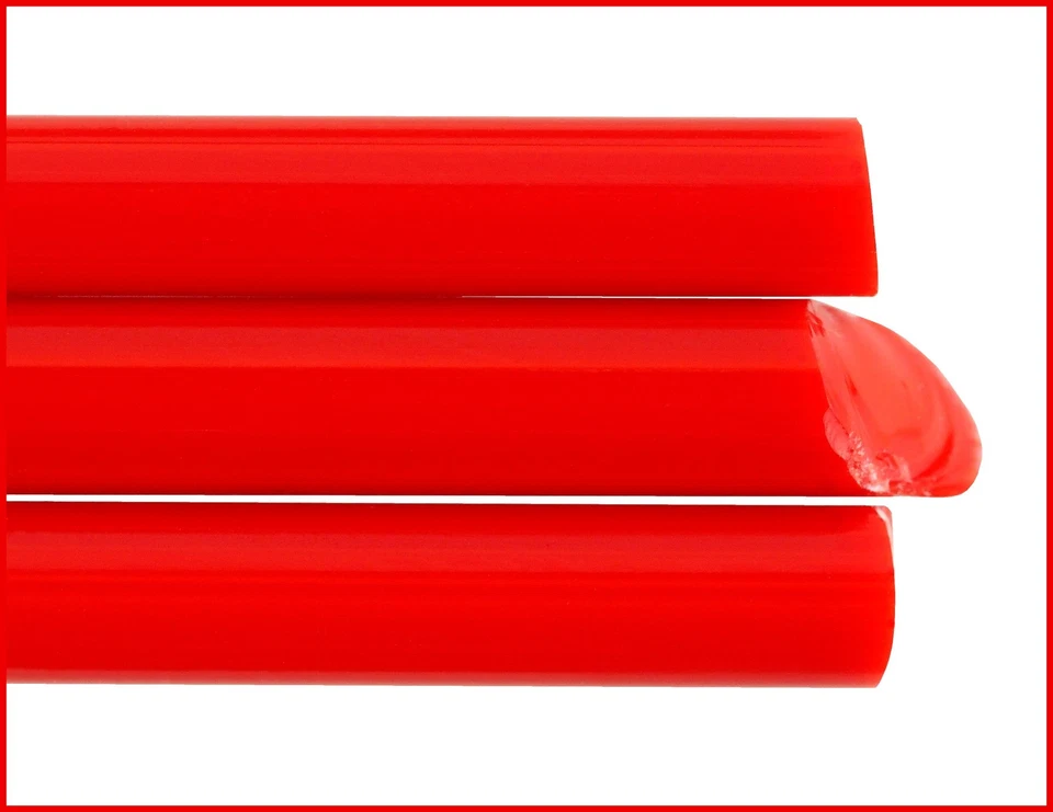 Rosso porpora (4/5 mm) aste speciali in vetro per fare perle - Effetre S432