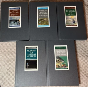 Lefty Kreh's Little Library Fly Fishing Tips And Field Guide 5 Vol. Set Vtg 90’s - Imagen 1 de 6
