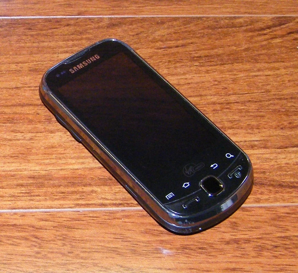 Samsung Intercept SPH-M910 - Steel Gray (Virgin Mobile) CDMA 64MB Smartphone  - Image 1 of 4