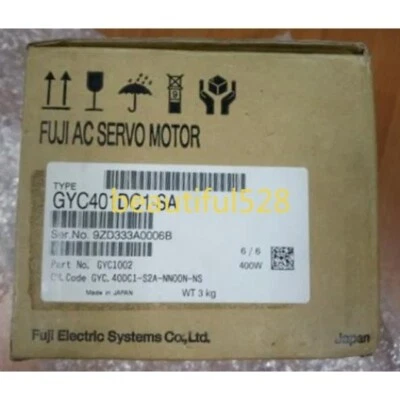 1PC FUJI GYC401DC1-SA Servo Motor GYC401DC1SA New Expedited Shipping - Image 1 of 3