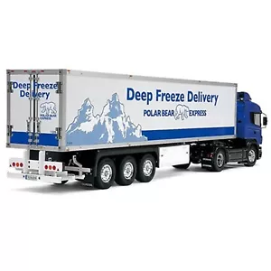 TAMIYA 1/14 RC Electric RC Big Truck No.19 3-Axis Reefer Semi-Trailer From JAPAN - Picture 1 of 16