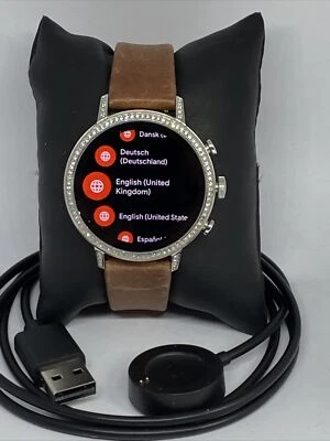 Fossil Gen 4 Authentic Genuine Digital Dial Smart Wrist Watch FTW6015 NP106 - Image 1 of 4