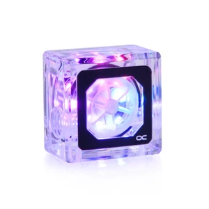 Alphacool Eisfluegel Aurora Flow Indicator "HighFlow" with RPM-Signal - Picture 1 of 6