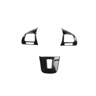 For Volkswagen Golf MK6.10-2013 Carbon Fiber Interior Cover Steering Wheel Trim Foto 1 de 4
