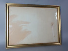 Frame Baguette Beaded + glass Wood & Sheet Gold 41x31 Rabbet 38, 5x28 CM B309