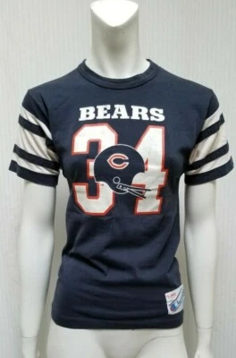 Camiseta de fútbol americano vintage Champion Chicago Bears 34 Walter Payton - juvenil L *B6 Foto 1 de 4