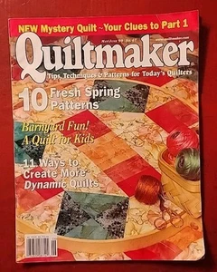 Quiltmaker Magazine May/June 1999 back issues Quilting 10 Fresh spring Patterns - Picture 1 of 8