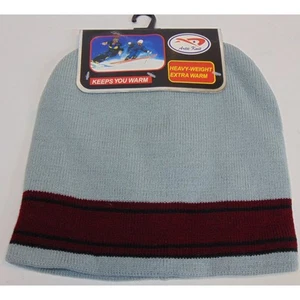 Gorro Gorra Peso Pesado Artie Tejido Tobogán Toque Calavera Nieve Medias Gris - Imagen 1 de 4