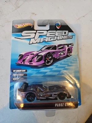 Hot Wheels Panoz GTR-1 Speed Machines Series #R8506 New NRFP 2009 Purple 1:64 - Image 1 of 2