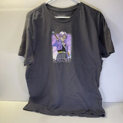 Nueva Camiseta Dragon Ball Z Adulto - Baúles Espada Sostenida Sobre Kanji - Grande Foto 1 de 4
