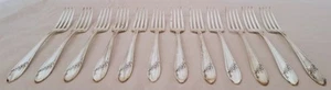 Lot of 12 Oneida Community QUEEN BESS II Tudor Plate Dinner Table Forks Set - Picture 1 of 7