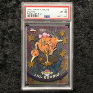 Topps Chrome Pokemon Dodrio PSA 8 Dodri T.V. 2000 Karten Cards Sammlung - Picture 1 of 2
