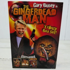 The Gingerdead Man Trilogy Box Set DVD 2012 3-Disc Set Gary Busey Horror - Picture 1 of 10
