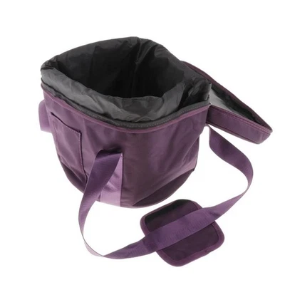 1pc 12inch Portable Bowl Carry Case Travelling Bag as described - Bild 1 von 4