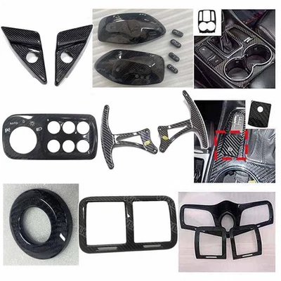 Real Carbon Dash Console Inner Cover Kit For Maserati GranTurismo GC GTS 2008-19 - Image 1 of 4