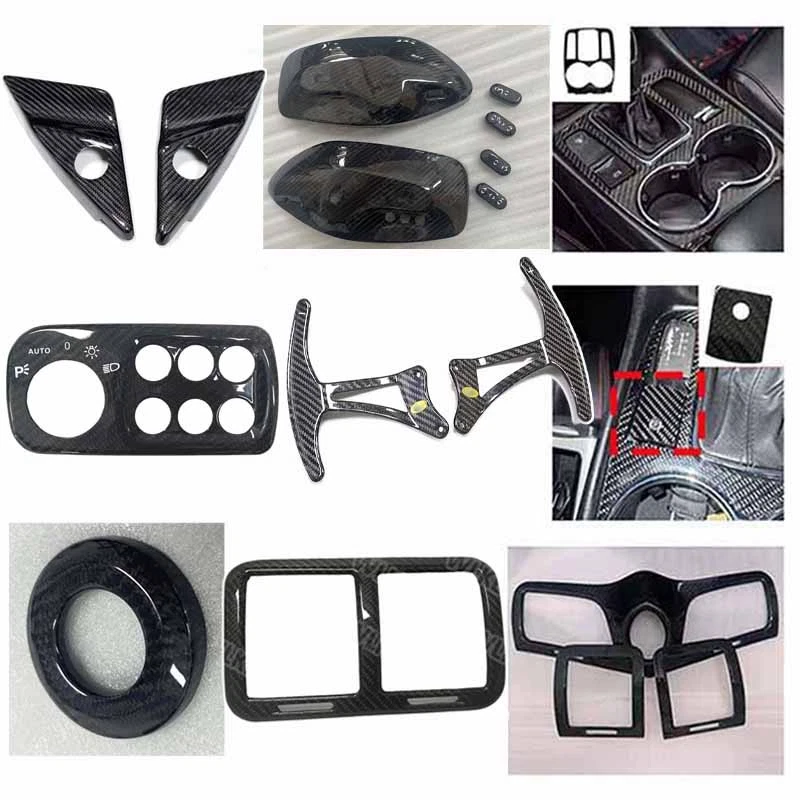 Real Carbon Dash Console Inner Cover Kit For Maserati GranTurismo GC GTS 2008-19 - Image 1 of 4