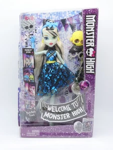 Monster High Welcome to Monster High Frankie Stein 2015 NIB obvious box damage - Picture 1 of 15