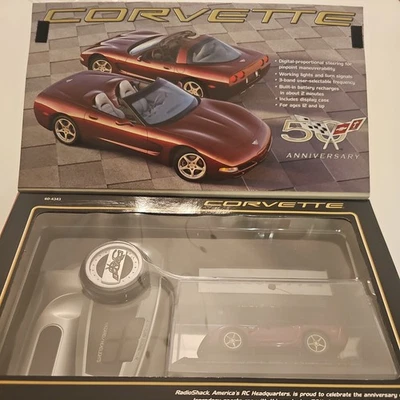 Radio Shack RC Radio Controlled 50th Anniversary Corvette. NEW & SEALED.  - Image 1 of 4