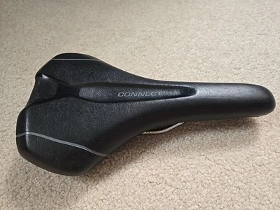 Giant Connect Seat Saddle New Black Upright Pelvic Tilt MTB Road Tour Hybrid A38 - Image 1 of 4