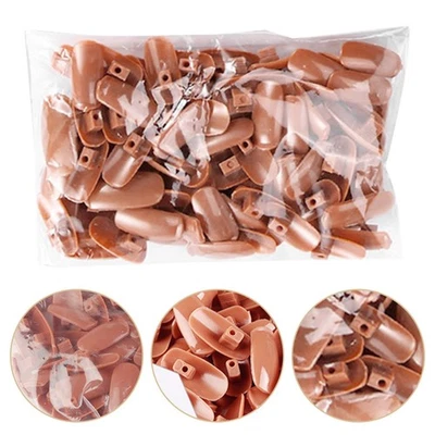  600 stücke Nagel Training Maniküre liefern Kunststoff Falsche Nägel DIY Praxis - Bild 1 von 4