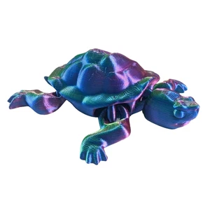 Schildkröte Zappelspielzeug Stress Angst ADHS Sensorische Hilfe Zappeln 3D gedruckt - Bild 1 von 10