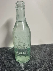 Vintage O.P. Klee Dayton, Ohio 7 Unzen Sodaflasche Anfang 1900 - Bild 1 von 3