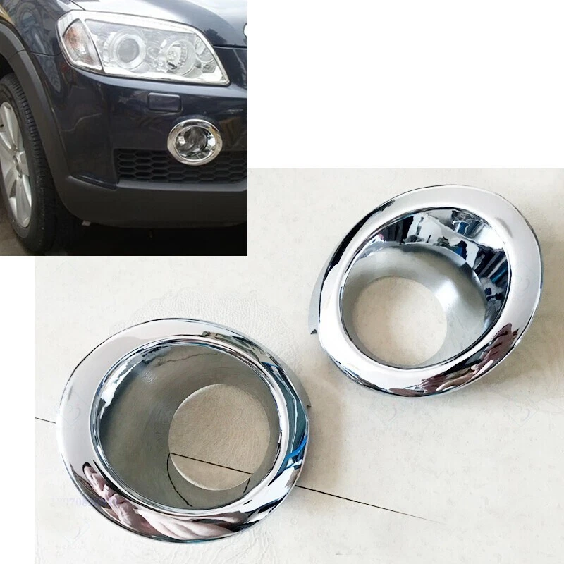 2X Cubierta de moldura ABS luz antiniebla delantera izquierda derecha para Chevrolet Captiva Sport 2008-10 Foto 1 de 3
