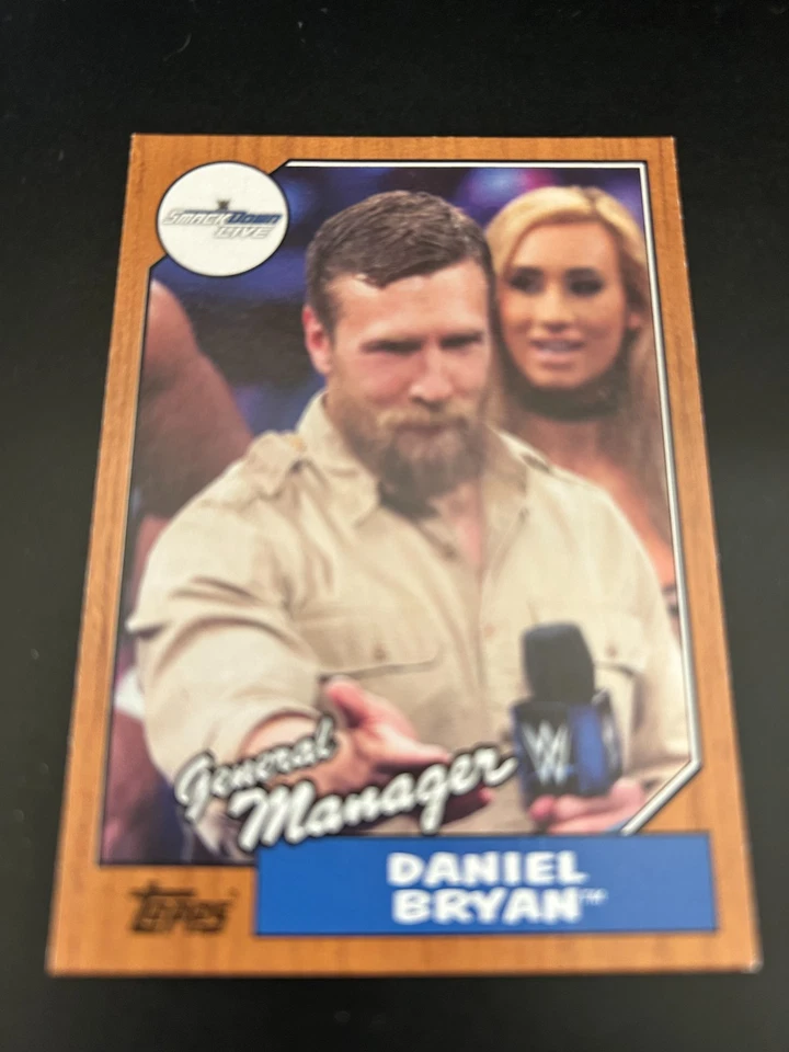 Daniel Bryan 2017 Topps Heritage WWE - #46 - General Manager - Bronze Card - Image 1 of 1