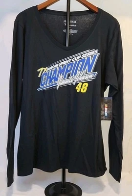 Nascar Jimmie Johnson Shirt Women’s XL 2016 Sprint Cup Series Champion Lowes 48 - Image 1 of 4