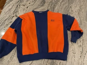 Felpa Vintage Chicago Bears NFL Retro Stripe USA Signal Xl XXL - Foto 1 di 9