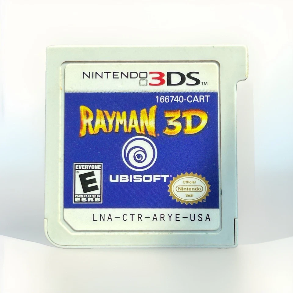 Rayman 3D Nintendo 3DS Game Cartridge Only - Authentic & Tested - USA Seller - Image 1 of 2