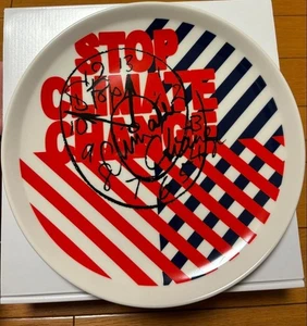 Unused Vivienne Westwood 9.8in(25cm) CHOICE Novelty Plate Ceramic with Box - Picture 1 of 3