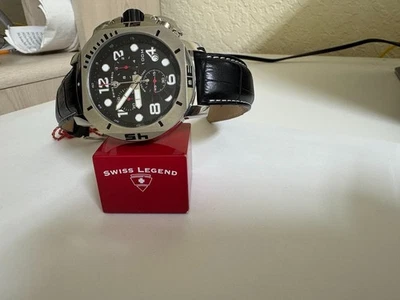 Men's Swiss Legend Scubador 10538-05 Chronograph Watch 49mm - Image 1 of 4