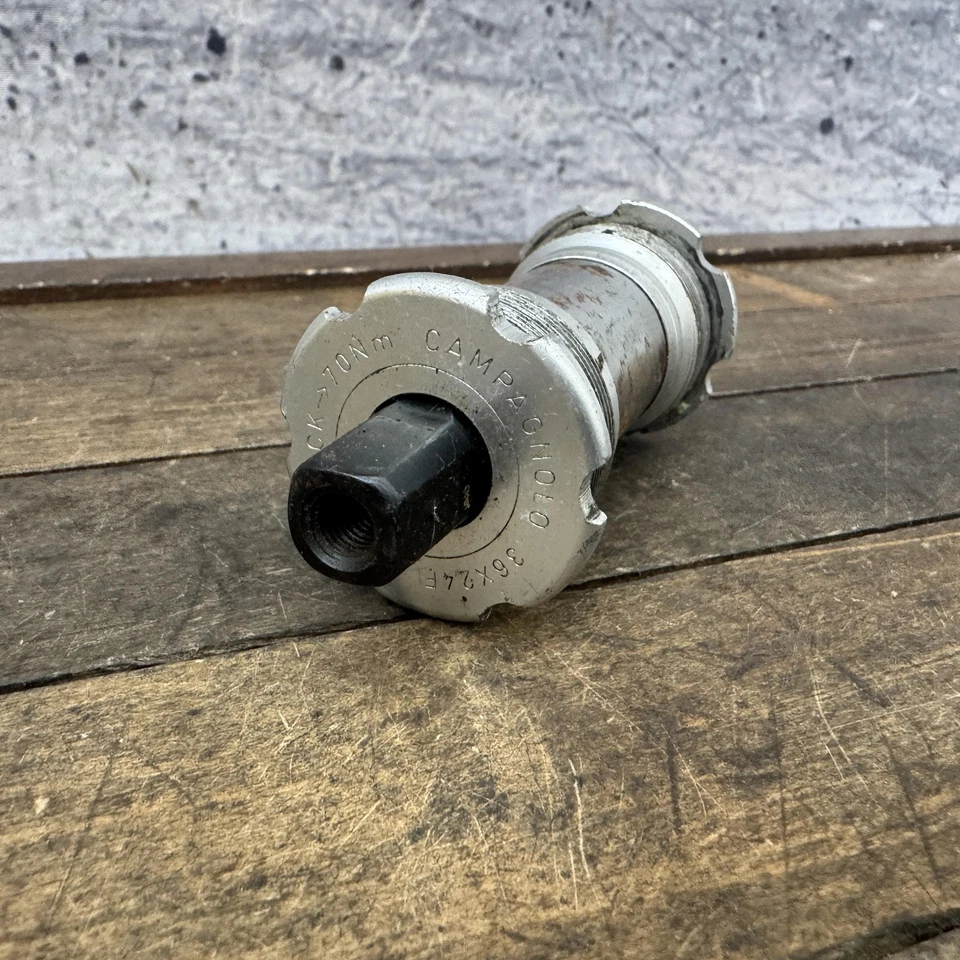 Vintage Campagnolo Bottom Bracket 36x24F Italian Square Taper ISO Sealed 111 112 - Image 1 of 4