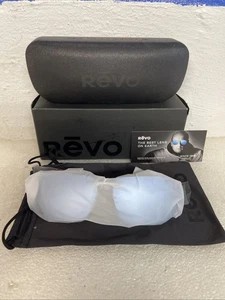 REVO DESCEND Z Satin Chrome With Polarized Blue Water Lenses RE1170 03 BL  New - Picture 1 of 7