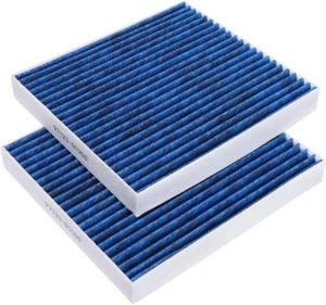 2-Pack HEPA Cabin Air Filter Fits for Q5 Q7 A4 A5 A6 Quattro SQ5 Q8 S4 S5 A7 Spo - Picture 1 of 6