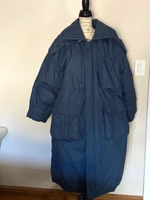 Vintage Swan Brand Men's Blue Goose Down Coat Size XL - Image 1 of 4