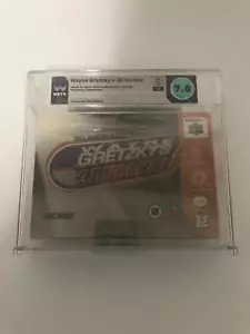 Wayne Gretzky's Hockey 3D Clasificado WATA 7.0 EN CAJA SIN USAR EN CAJA NO MUY BUENA CGC ¡RARO! ¡COMPLETO! - Imagen 1 de 2