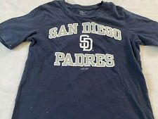San Diego Padres Baseball Enfants Taille 10/12 Moyen Bleu T-Shirt