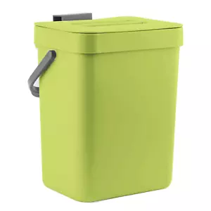 Food Waste Basket Bin for Kitchen, Small Countertop Compost Bin with Lid, Odor-F - Picture 1 of 12