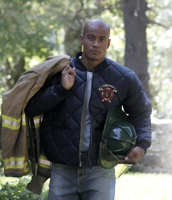 Chicago Fire Department Quilted Jacket Full Zip Cross Axe - Image 1 of 4