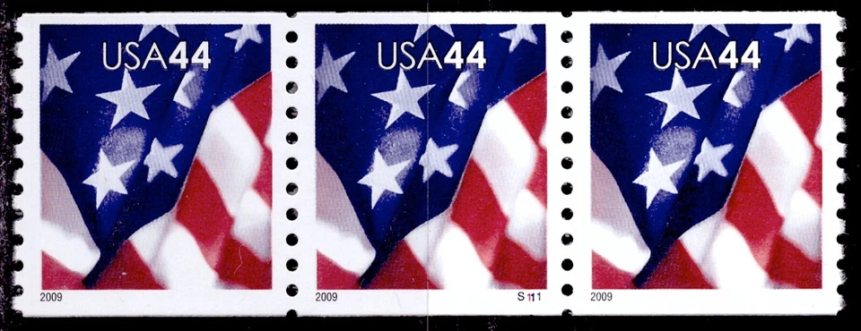 U.S. #4391  44c Flag (2009), MNH PNC3 - Image 1 of 1