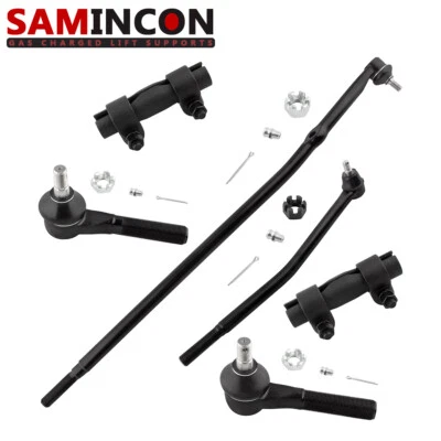 6pcs Front Outer Inner Tie Rod End Suspension For Ford E-150 Econoline - Image 1 of 4