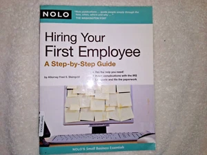 Hiring Your First Employee: A Step-By-Step Guide by Steingold, Fred - Picture 1 of 3