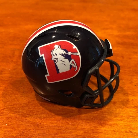 Denver Broncos 2016 alternate custom pocket pro helmet NFL Cover