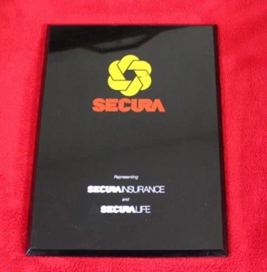 Secura Insurance/Secura Life Vintage Agency Plaque - Picture 1 of 2