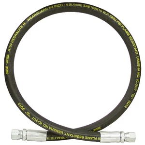 Manguera hidráulica giratoria 1/4"" x 240"" JIC 4F SAE 100R16 5800 PSI 920-22240 - Imagen 1 de 1